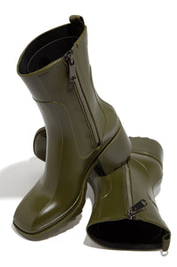 Khloe - Olive Green